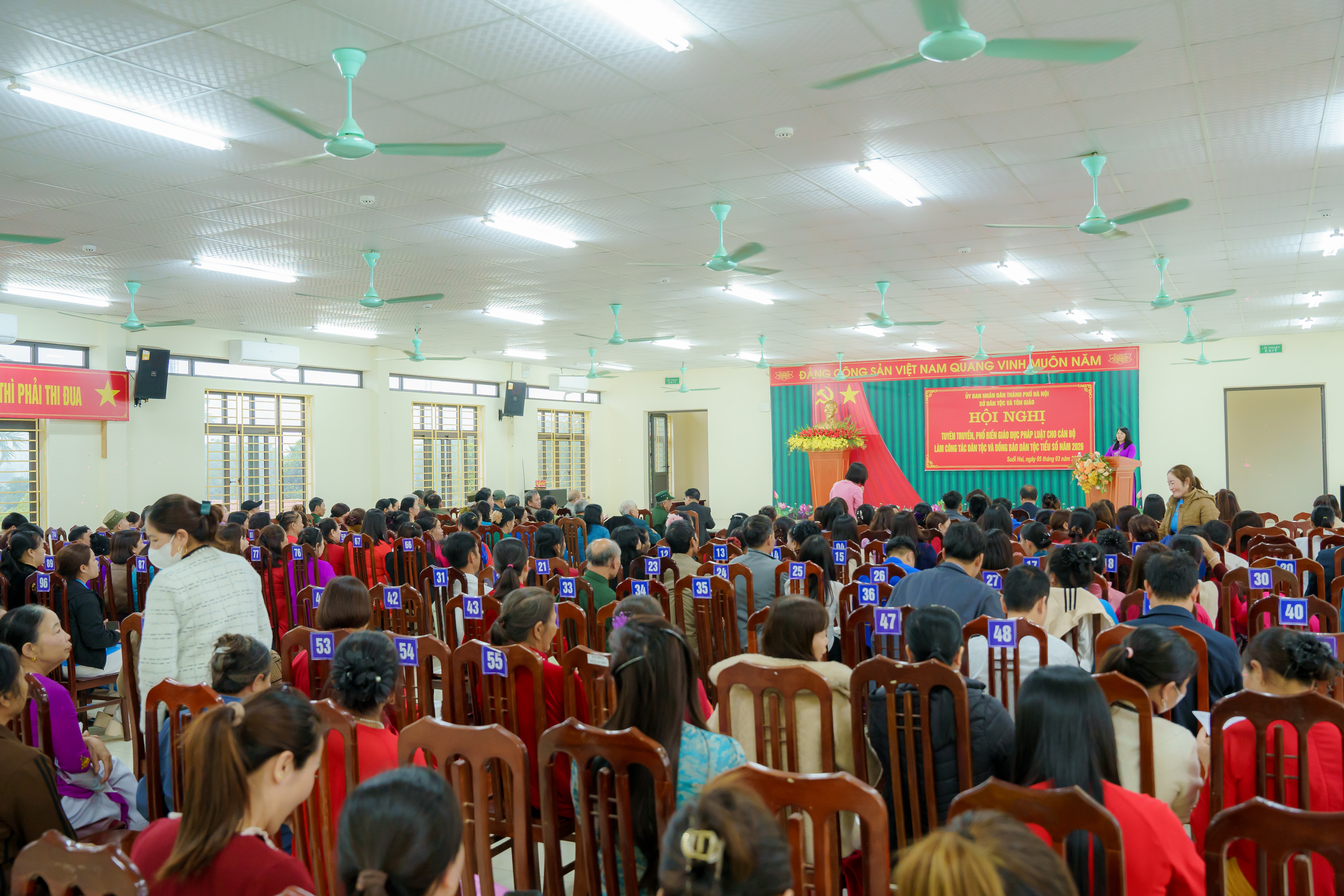 Toàn cảnh hội nghị tập huấn
