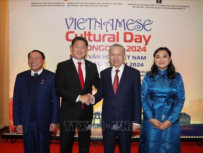 Tổng Bí thư, Chủ tịch nước Tô Lâm dự Lễ khai mạc Ngày Văn hóa Việt Nam tại Mông Cổ