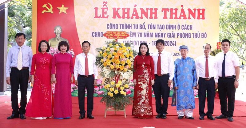 Quận Long Biên: Thêm một Công trình chào mừng kỷ niệm 70 năm Giải phóng Thủ đô