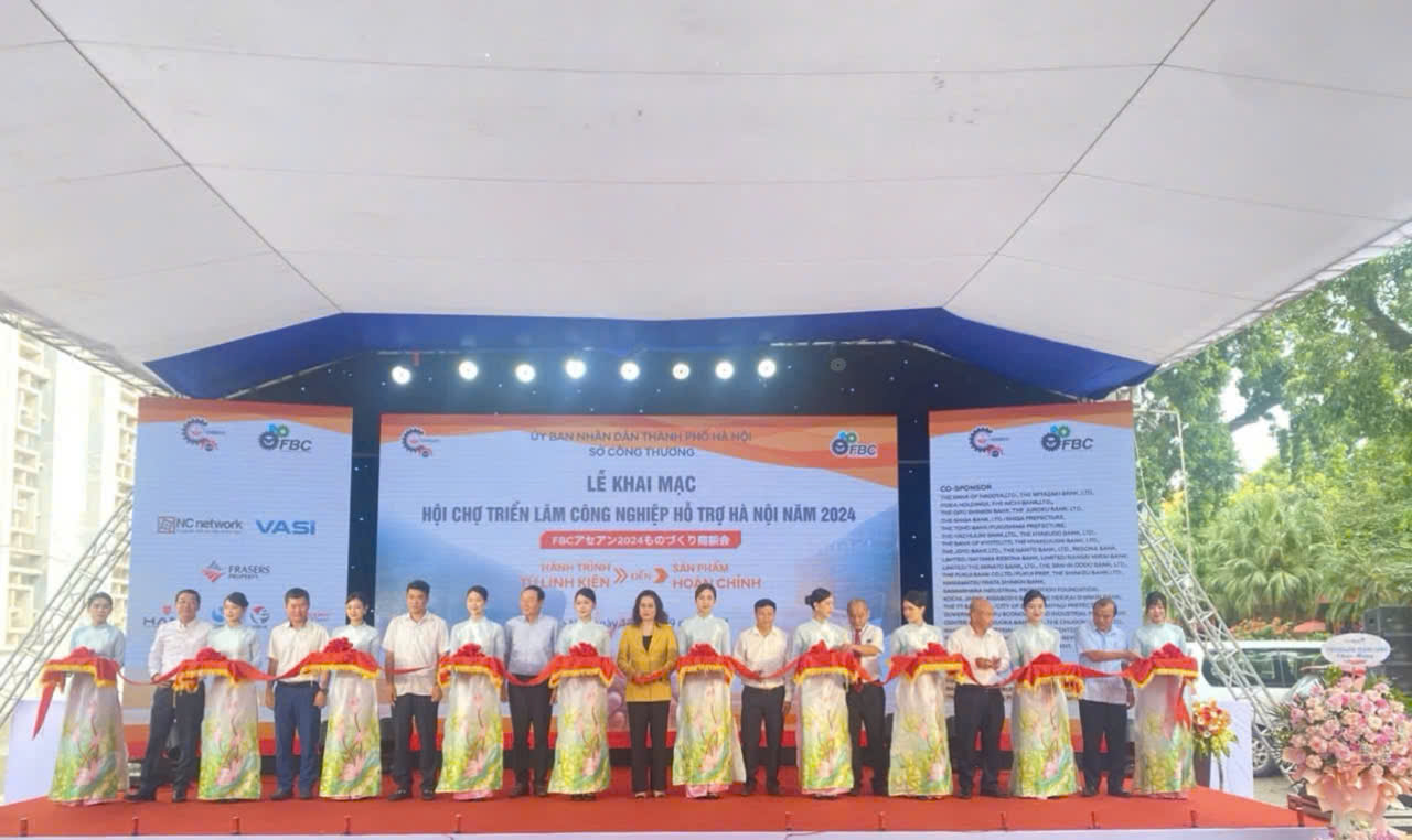 Hội chợ triển lãm Công nghiệp hỗ trợ thành phố Hà Nội năm 2024: Cơ hội kết nối chuỗi cung ứng toàn cầu