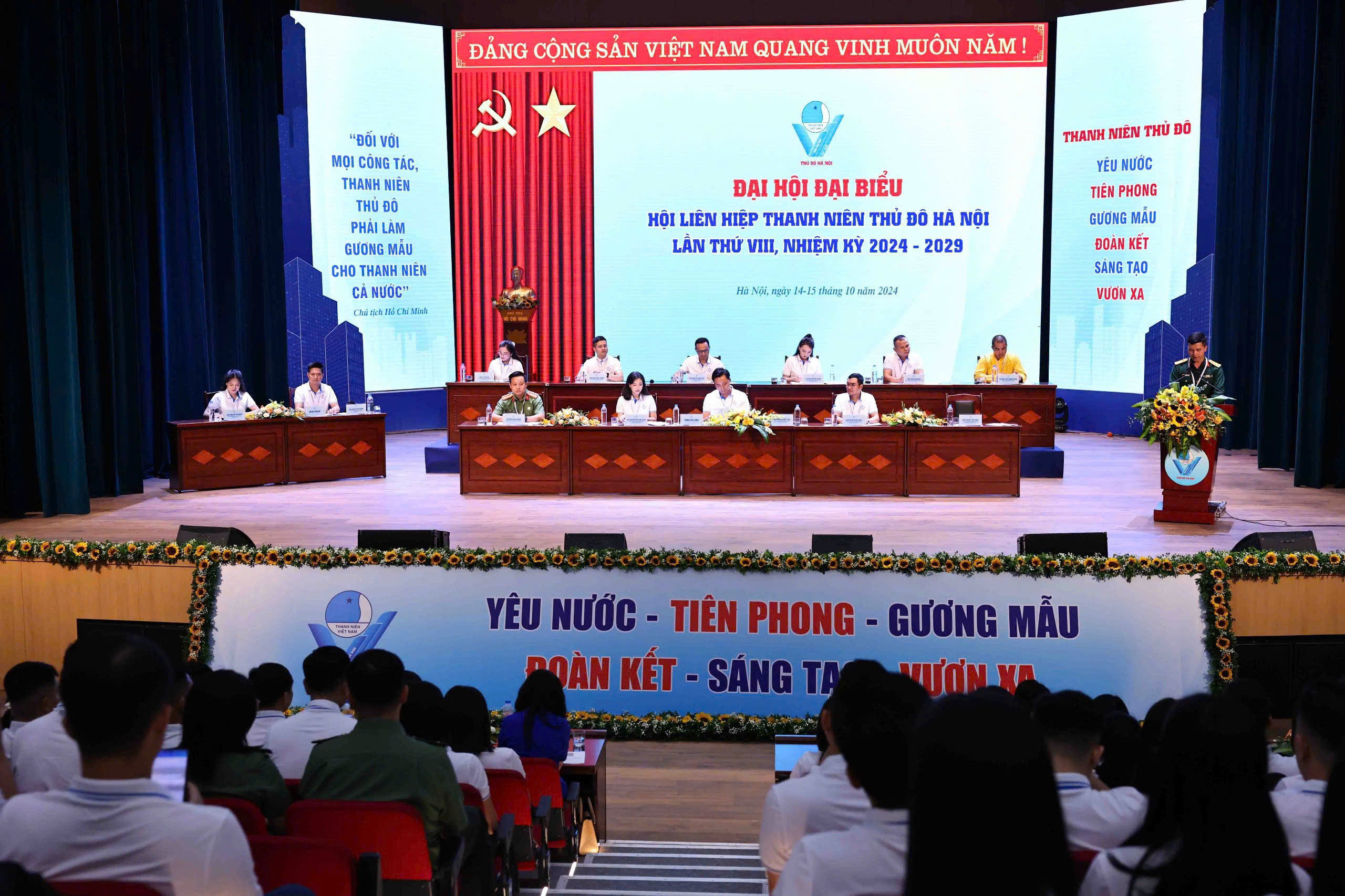 Đại hội Hội Liên hiệp Thanh niên Hà Nội lần VIII: Tiên phong xây dựng Thủ đô xanh, văn minh, hiện đại