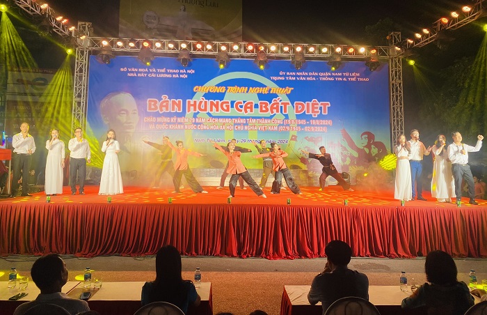 Quận Nam Từ Liêm tổ chức chương trình nghệ thuật đặc sắc kỷ niệm 70 năm Ngày Giải phóng Thủ đô