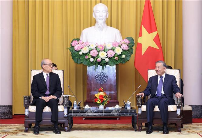 Tổng Bí thư, Chủ tịch nước Tô Lâm tiếp Chánh án Tòa án Nhân dân Tối cao Trung Quốc