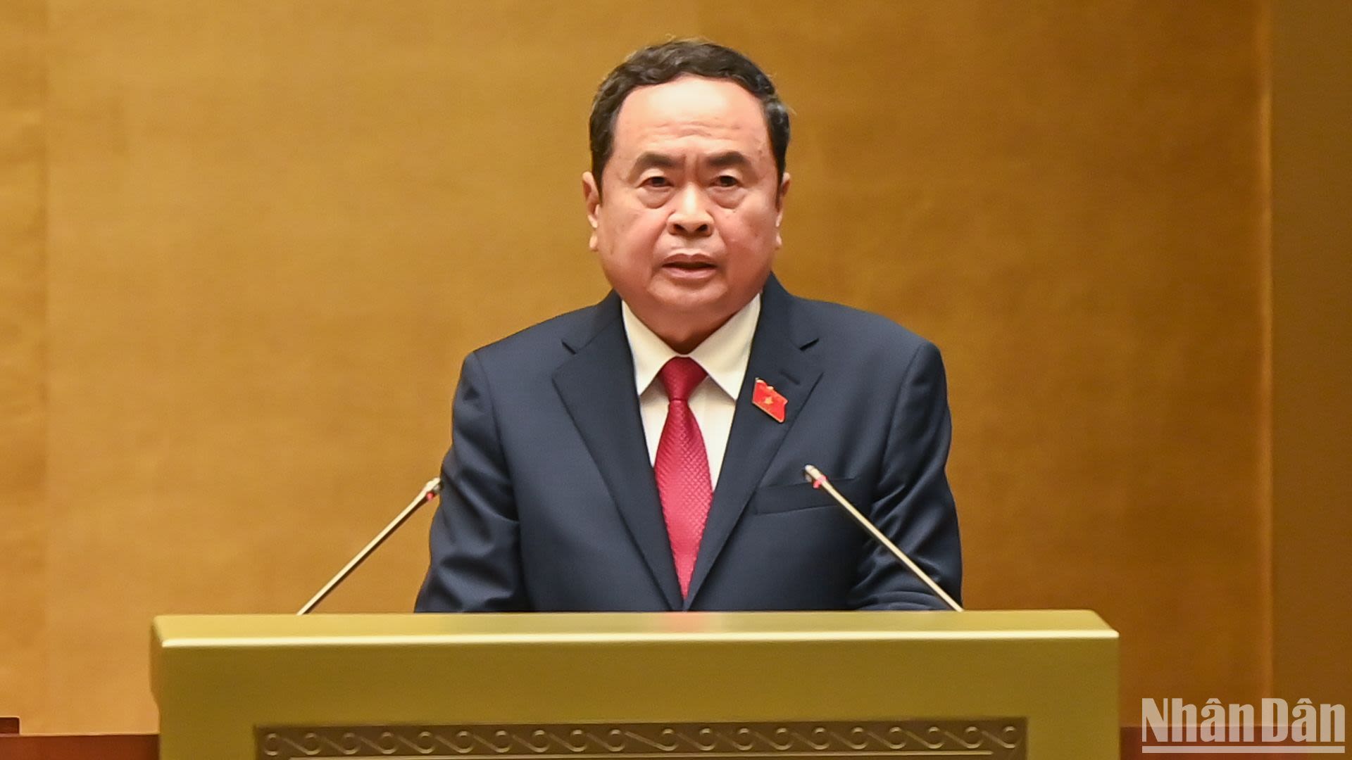 Toàn văn phát biểu khai mạc Kỳ họp thứ 8, Quốc hội khóa XV của Chủ tịch Quốc hội Trần Thanh Mẫn