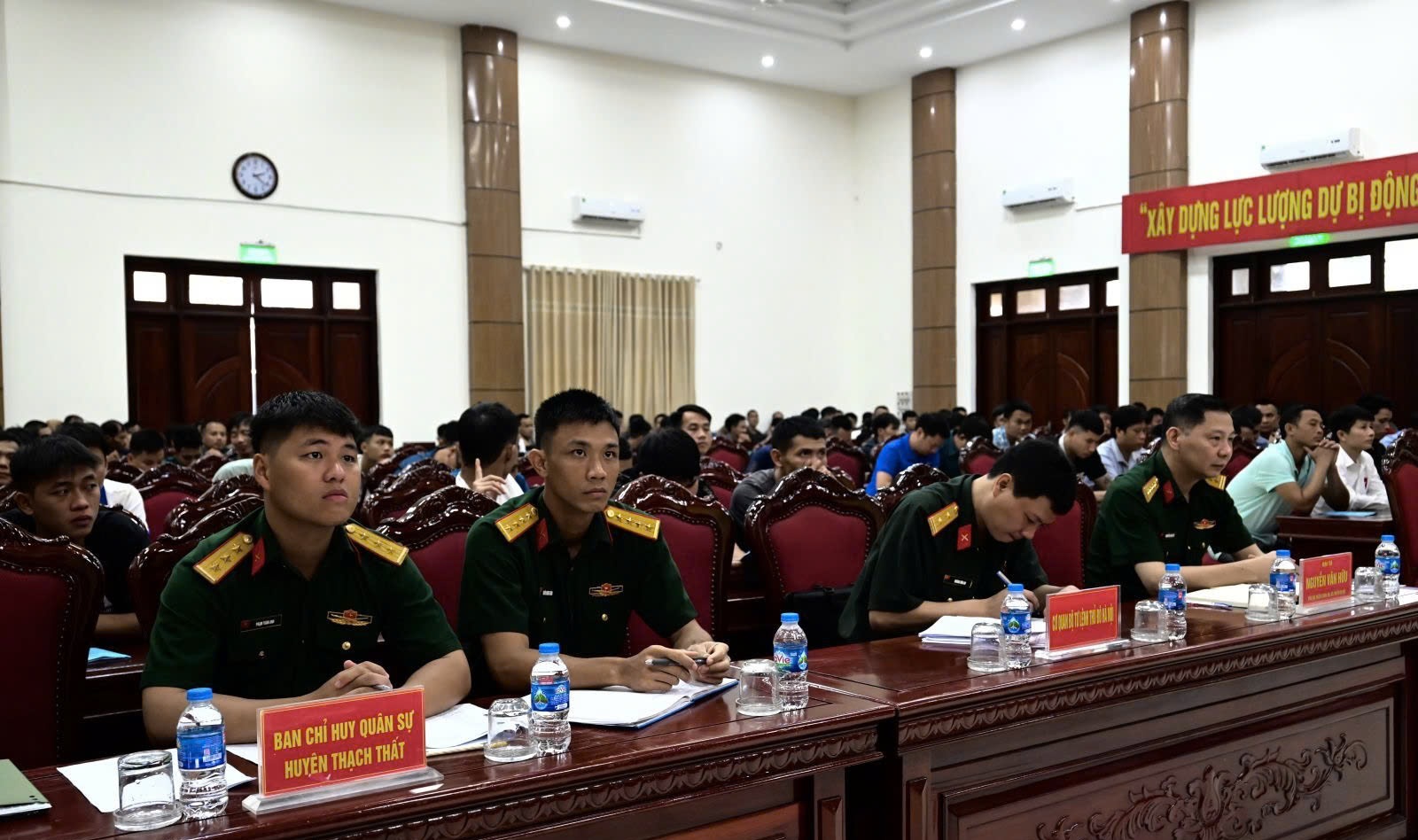 Ban Chỉ huy Quân sự huyện Thạch Thất nâng cao chất lượng lực lượng dự bị động viên: Quản lý chặt chẽ, chi trả phụ cấp trách nhiệm