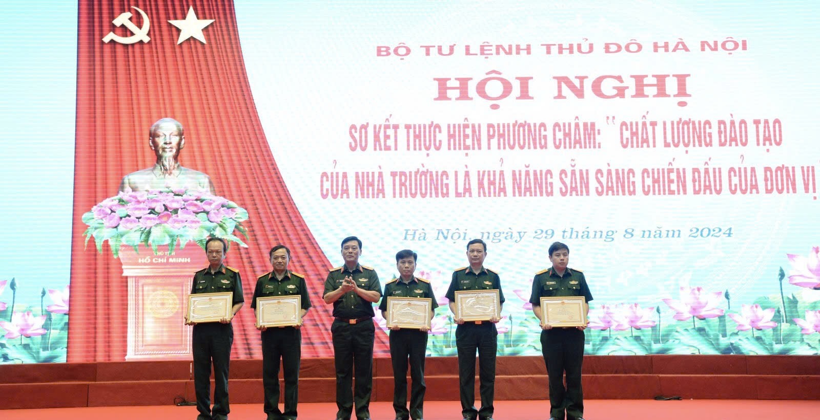 Bộ Tư lệnh Thủ đô Hà Nội nâng cao chất lượng đào tạo, sẵn sàng chiến đấu trong 3 năm triển khai phương châm mới