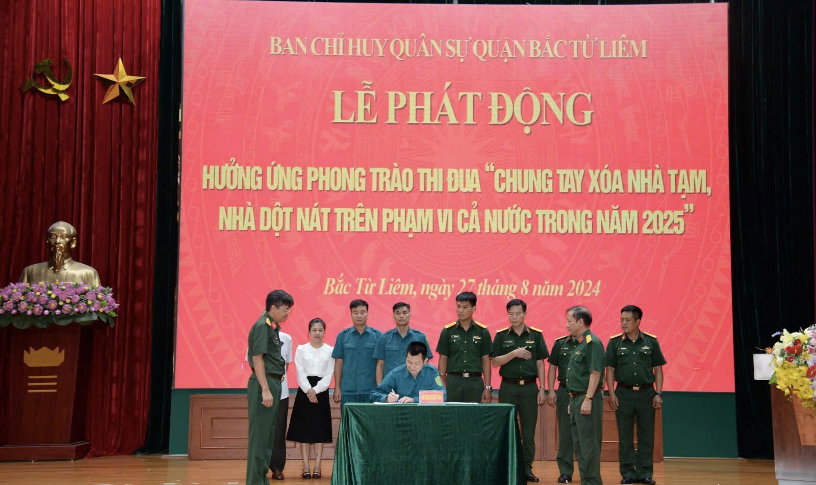 Quận Bắc Từ Liêm quyết tâm xóa nhà tạm, nhà dột nát trong năm 2025