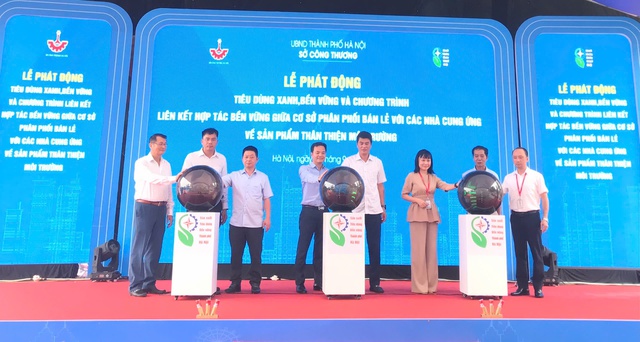 Thành phố Hà Nội phát động chương trình tiêu dùng xanh, bền vững