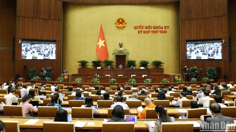 Thông cáo báo chí số 2, Kỳ họp thứ 8, Quốc hội khóa XV