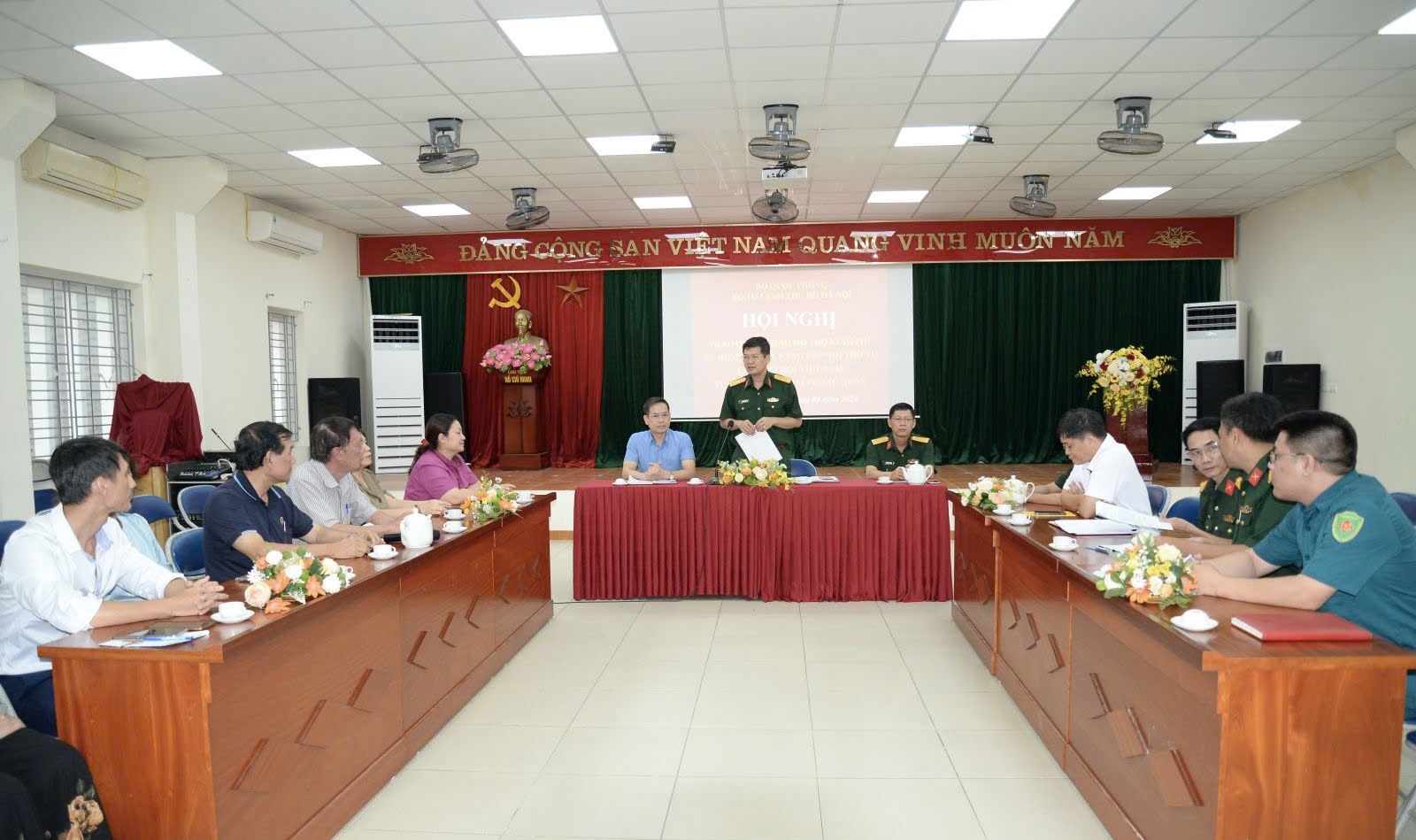 Bộ Tư lệnh Thủ đô hỗ trợ tu bổ nơi thờ tự chiến sĩ Đàm Quốc Chủng, người anh hùng của Việt Nam tuyên truyền giải phóng quân