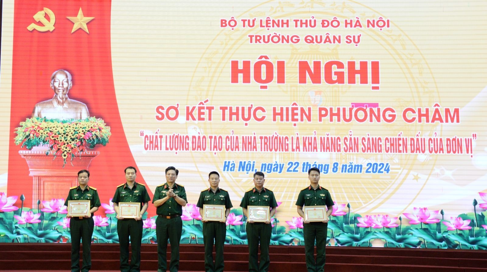 Trường quân sự nâng cao chất lượng huấn luyện, sẵn sàng chiến đấu qua phương châm đào tạo mới
