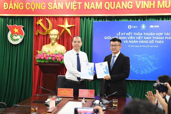 Hội Sinh viên Hà Nội hợp tác cùng TNEX và MSB triển khai hỗ trợ sinh viên khắc phục hậu quả bão lũ