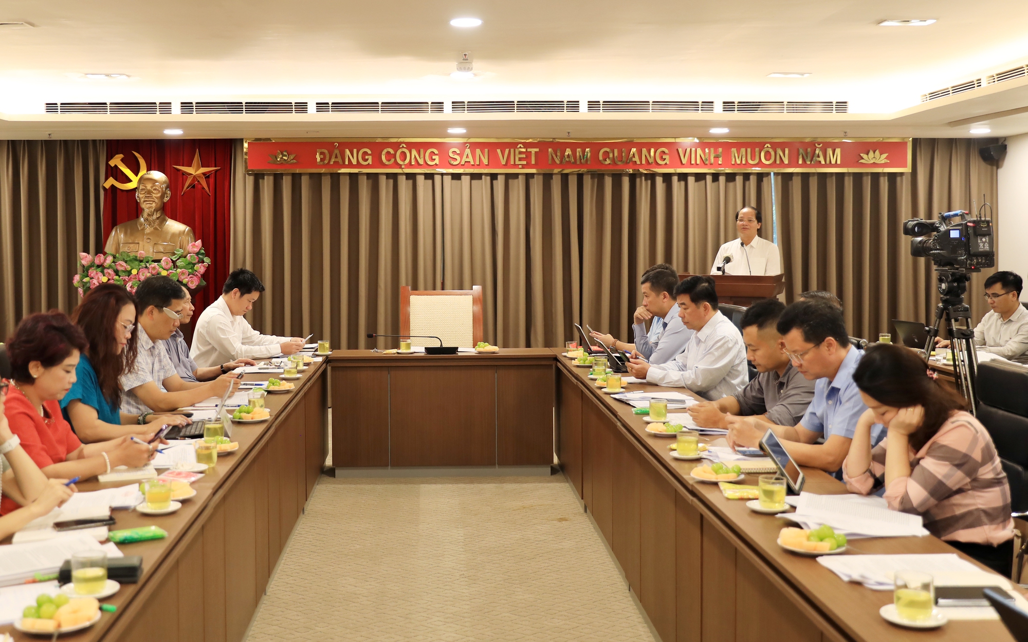 Hội nghị giao ban triển khai nhiệm vụ trọng tâm công tác báo chí thành phố tháng 9-2024