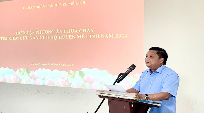 Diễn tập PCCC quy mô lớn tại KCN Quang Minh: Tăng cường khả năng ứng phó sự cố cháy nổ