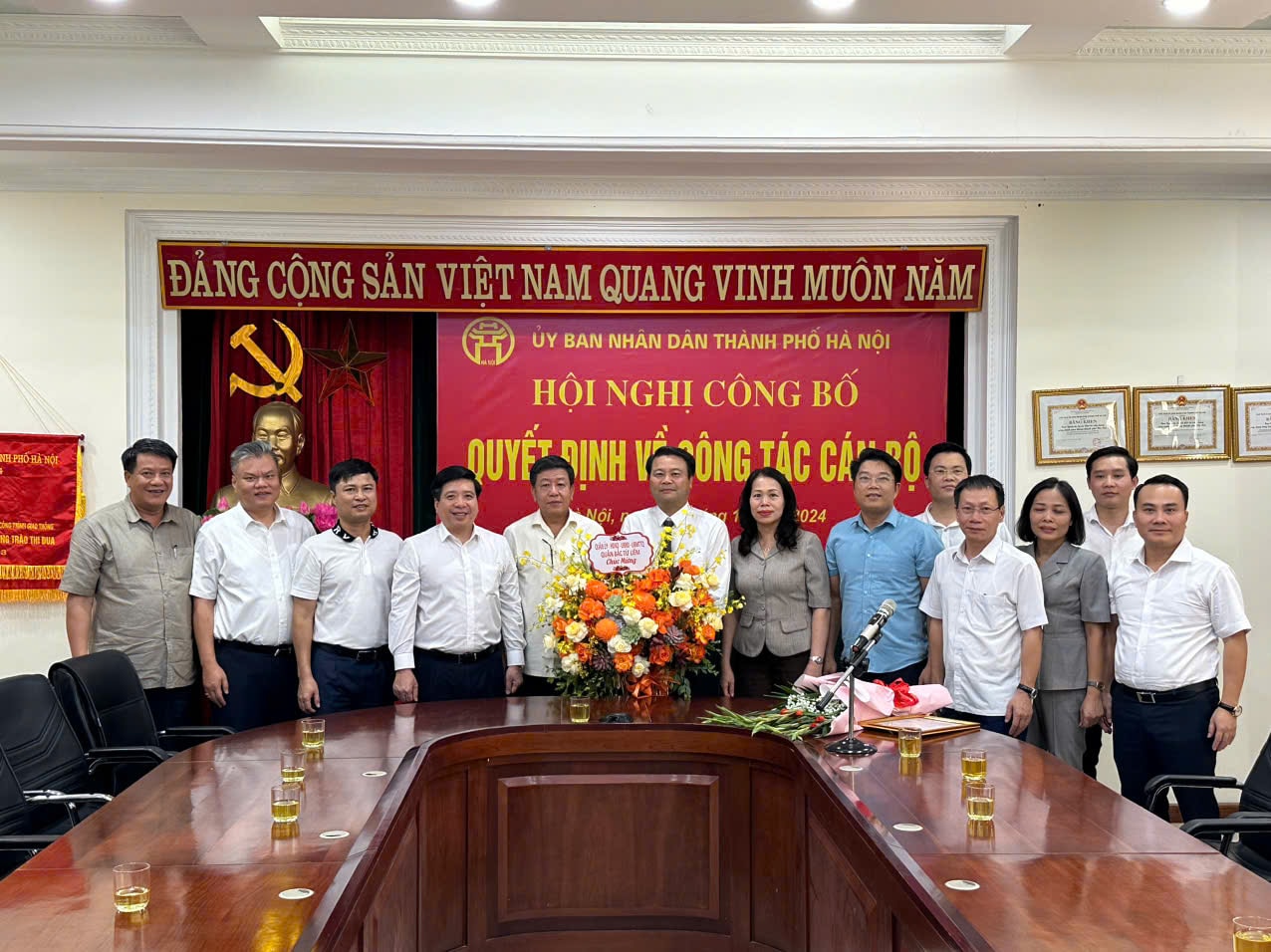 Đồng chí Ngô Ngọc Vân được bổ nhiệm làm Giám đốc Ban Quản lý dự án giao thông Hà Nội