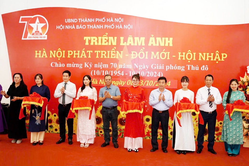 Triển lãm Ảnh "Hà Nội Phát triển - Đổi mới - Hội nhập": Tôn vinh giá trị văn hoá, sáng tạo