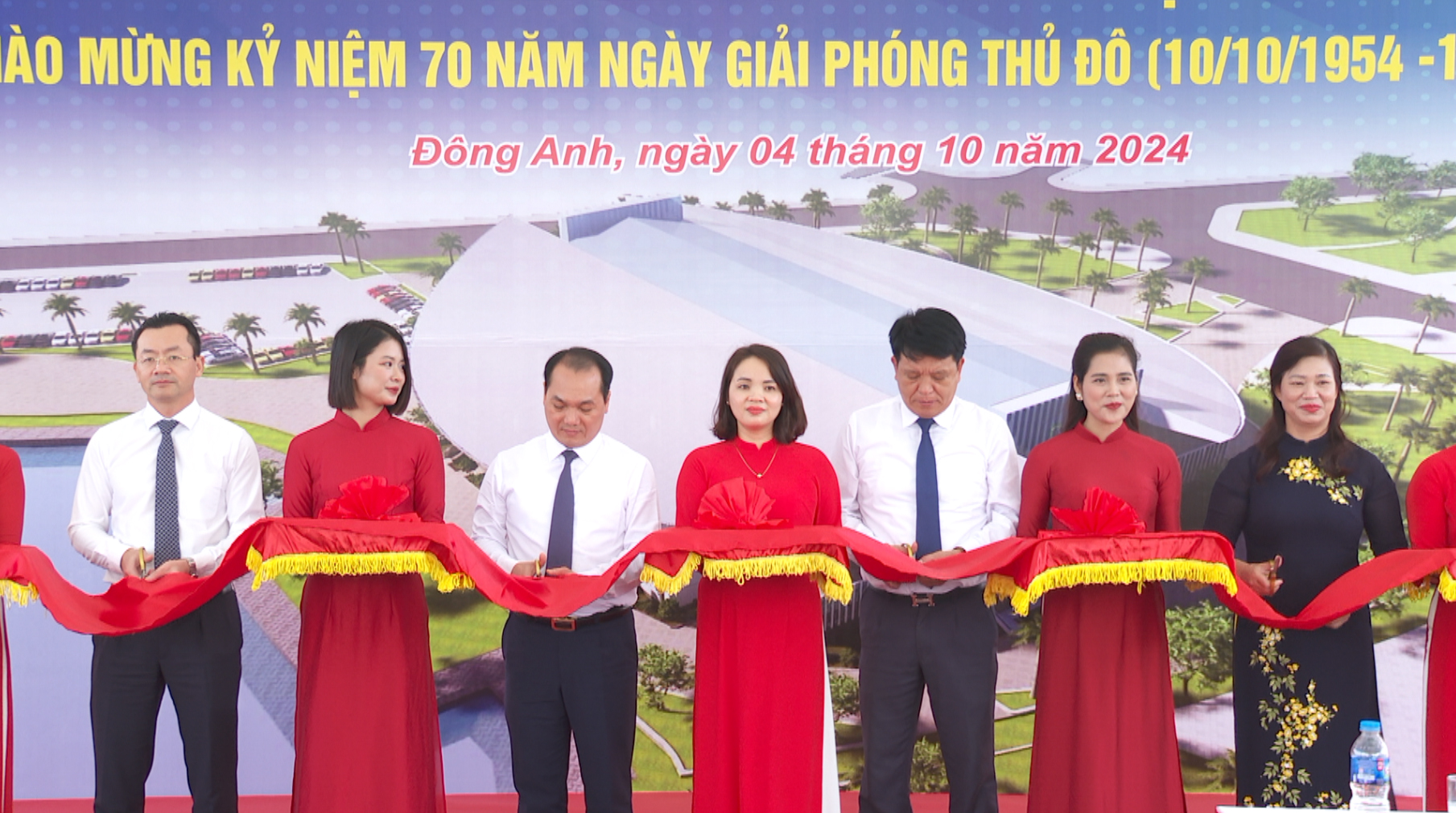 Nhà thi đấu đa năng Đông Anh: Công trình hiện đại chào mừng 70 năm Ngày Giải phóng Thủ đô