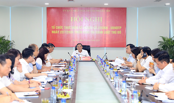 Tăng cường triển khai Luật Thủ đô (sửa đổi) để cải thiện quản lý và phát triển đô thị