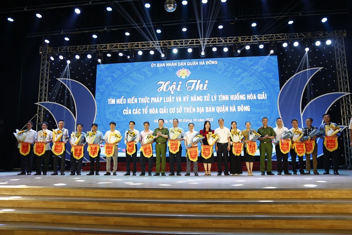 Hội thi Hòa giải cơ sở quận Hà Đông: Lan tỏa giá trị đoàn kết và văn minh cộng đồng