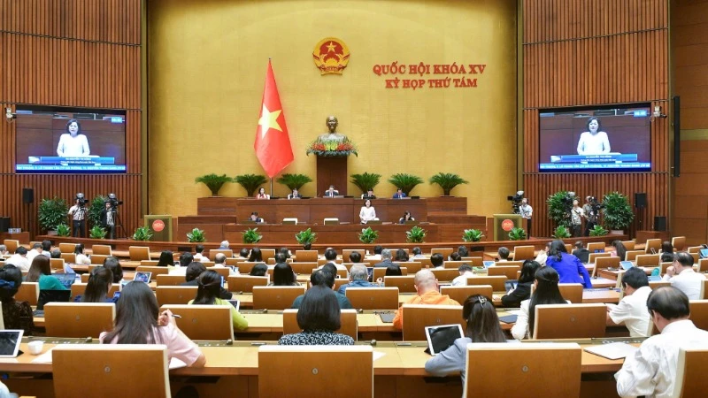 Thông cáo báo chí số 18 Kỳ họp thứ 8, Quốc hội khóa XV
