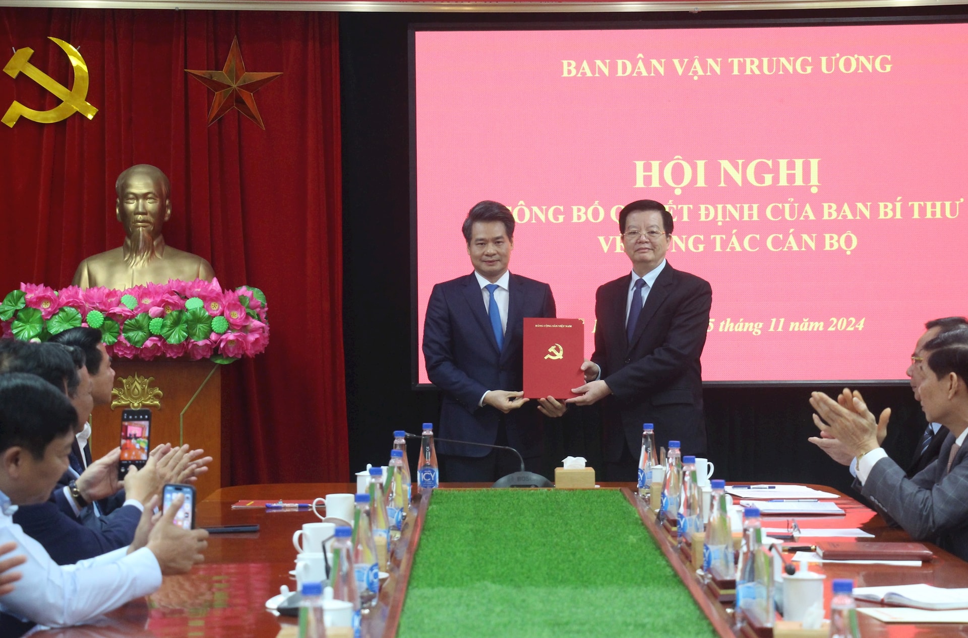 Điều động, bổ nhiệm đồng chí Nguyễn Quang Đức giữ chức Phó Trưởng Ban Dân vận Trung ương 