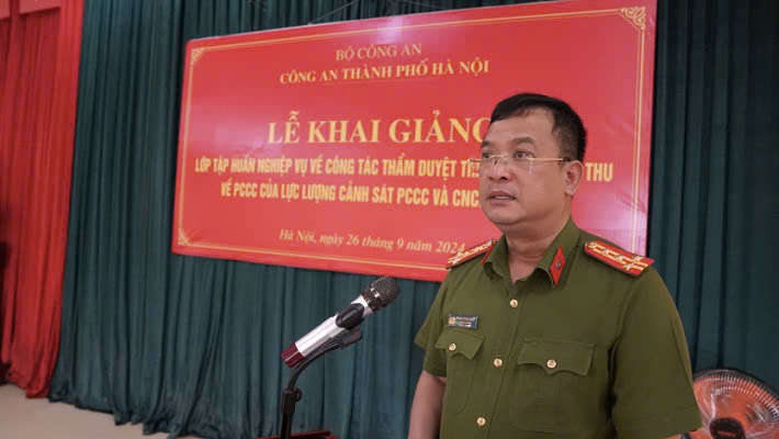 Tập huấn nghiệp vụ phòng cháy chữa cháy và cứu hộ cứu nạn năm 2024: Củng cố kiến thức, thống nhất thực hiện tiêu chuẩn mới