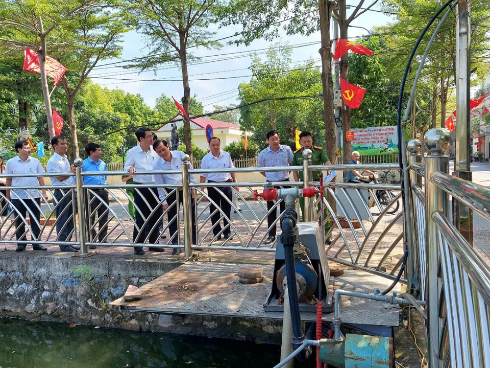Huyện Hoài Đức: Điểm sáng trong công tác phòng cháy chữa cháy với hệ thống bơm máy xã hội hoá