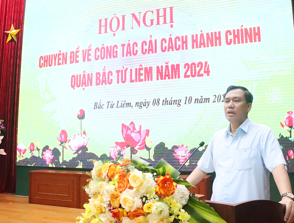 Quận Bắc Từ Liêm tăng cường cải cách hành chính: Xây dựng chính quyền điện tử, phục vụ nhân dân hiệu quả