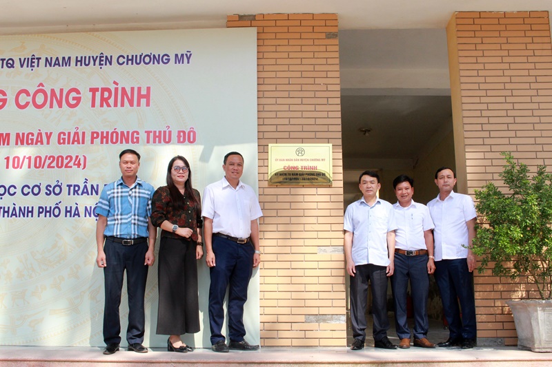 Huyện Chương Mỹ tăng cường đầu tư cơ sở giáo dục: Nâng tầm chất lượng dạy và học