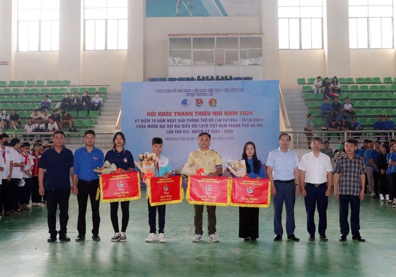 Hội khỏe thanh thiếu nhi huyện Chương Mỹ năm 2024: Sân chơi sôi động và gắn kết thế hệ trẻ