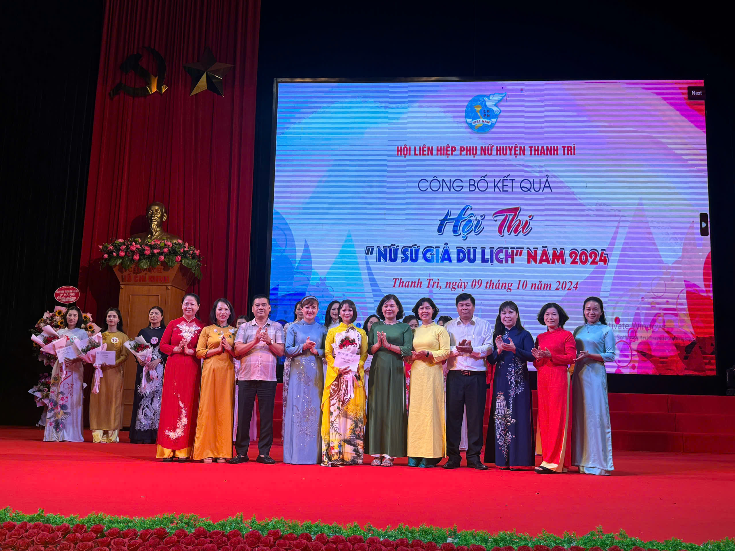 Hội thi nữ sứ giả du lịch Thanh Trì: Tôn vinh văn hóa, lịch sử và con người địa phương