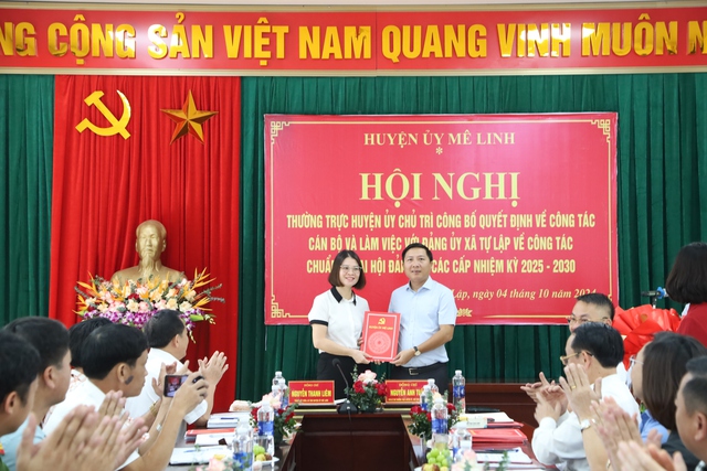 Đảng ủy xã Tự Lập (huyện Mê Linh): Tăng cường công tác chuẩn bị Đại hội Đảng bộ các cấp, nhiệm kỳ 2025-2030