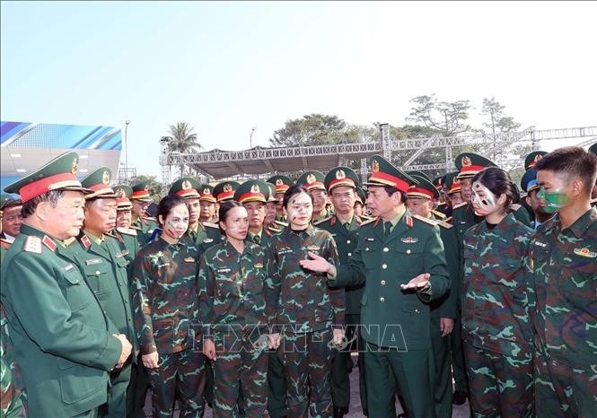 Kỷ niệm 80 năm Ngày thành lập Quân đội nhân dân Việt Nam (22/12/1944 - 22/12/2024) và 35 năm Ngày hội Quốc phòng toàn dân (22/12/1989 - 22/12/2024): Quân đội anh hùng của dân tộc Việt Nam anh hùng