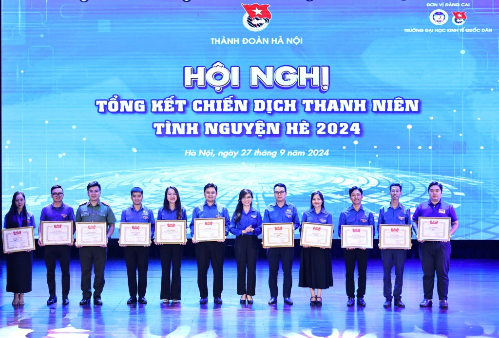 Tuổi trẻ Thủ đô sáng tạo, xung kích trong chiến dịch Thanh niên tình nguyện hè 2024
