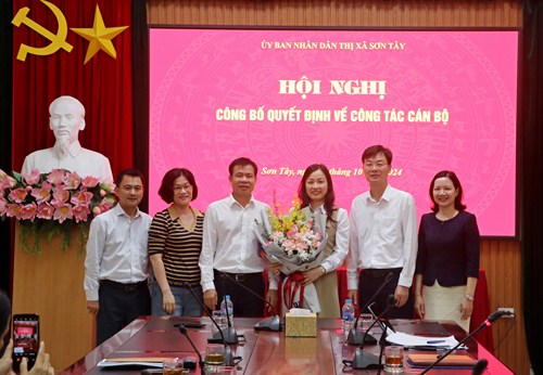 Bổ nhiệm Phó Chánh thanh tra thị xã Sơn Tây
