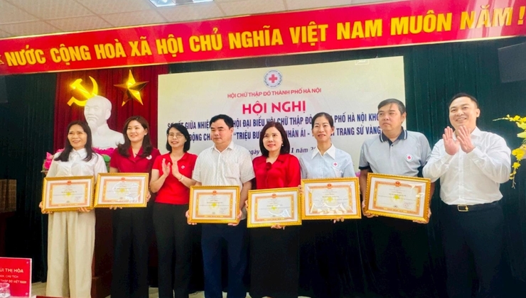 Hội Chữ thập đỏ thành phố Hà Nội: Lan tỏa lòng nhân ái, viết tiếp trang sử vàng an sinh xã hội