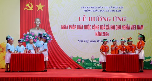 Ngày Pháp luật Việt Nam: Tôn vinh Hiến pháp và pháp luật, nâng cao ý thức thượng tôn pháp luật trong cộng đồng