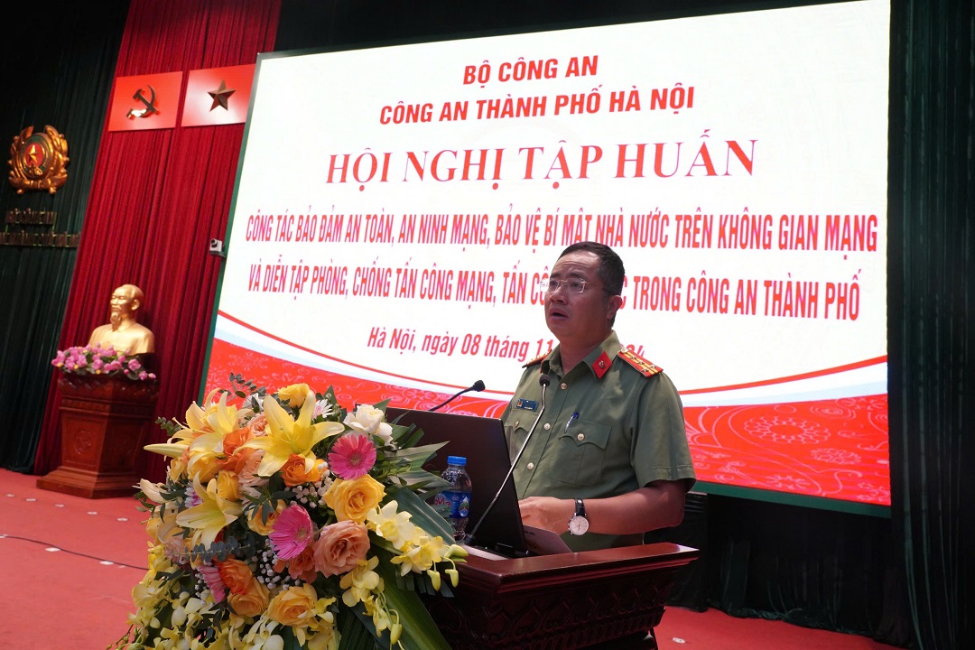 Công an thành phố Hà Nội tăng cường công tác đảm bảo an ninh mạng và bảo vệ bí mật Nhà nước trong thời đại số