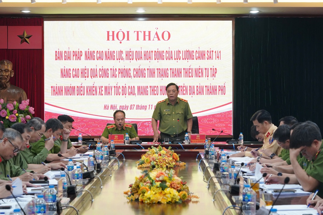 Nâng tầm lực lượng 141: Kiên quyết trấn áp tội phạm đường phố, đảm bảo an ninh Thủ đô