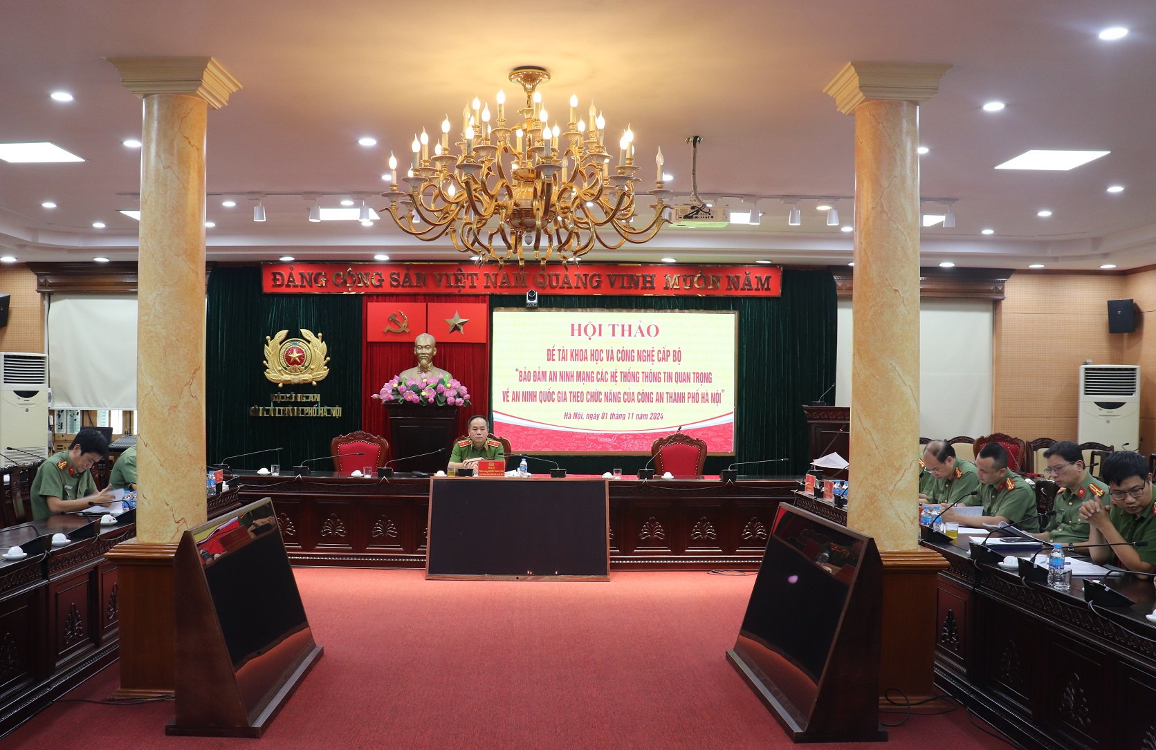 Bảo đảm an ninh mạng các hệ thống thông tin quan trọng về an ninh quốc gia theo chức năng của Công an thành phố Hà Nội
