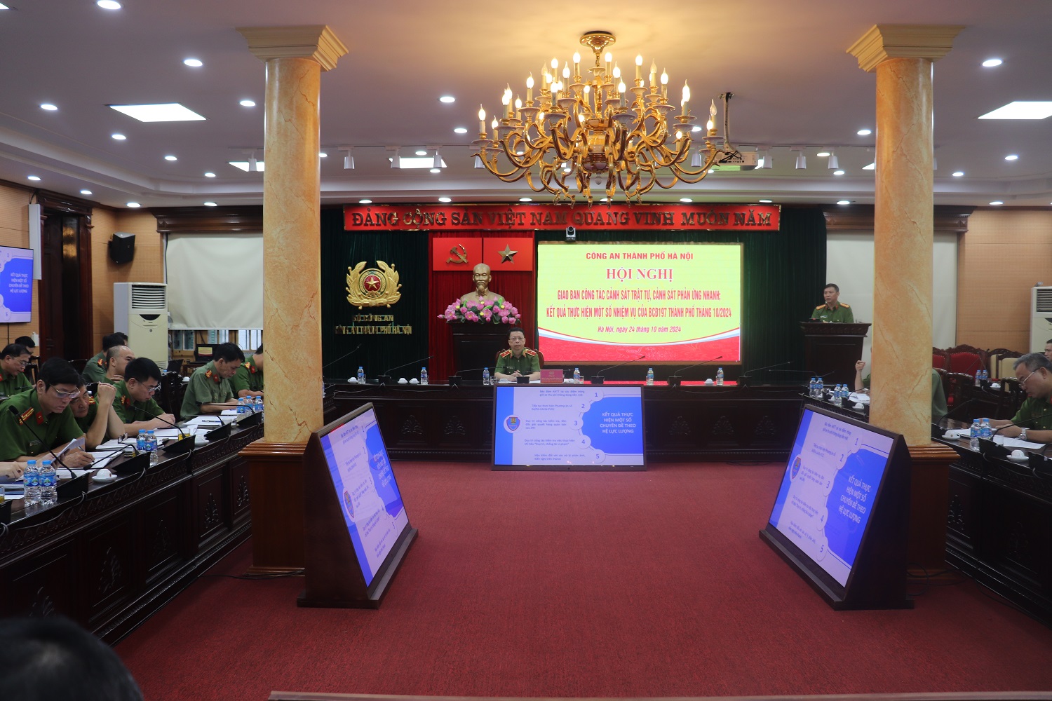 Nỗ lực toàn diện trong duy trì an ninh trật tự đô thị, hướng tới Thủ đô hiện đại và văn minh
