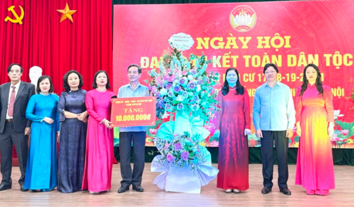Khối đại đoàn kết tạo nên sự phát triển bền vững tại liên khu dân cư phường Láng Hạ