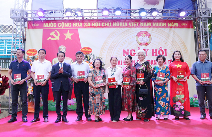 Lan tỏa giá trị đoàn kết tại Ngày hội Đại đoàn kết tổ dân phố Xuân Lộc 1