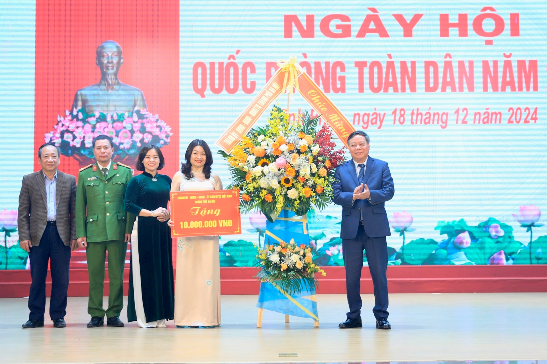 Phường Vĩnh Phúc (quận Ba Đình): Phát huy sức mạnh quốc phòng toàn dân, đóng góp vào sự phát triển của Thủ đô