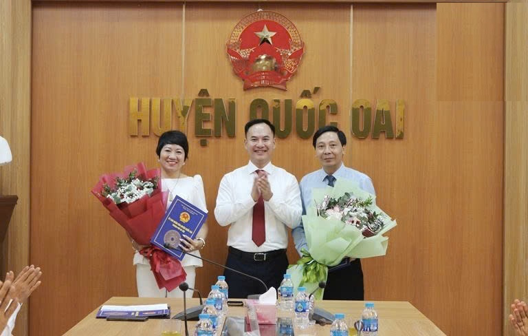 Huyện Quốc Oai có Trưởng phòng Y tế huyện