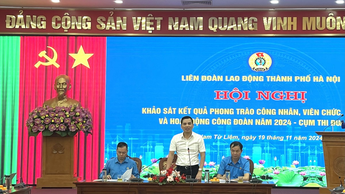 Cụm thi đua số 2 Liên đoàn Lao động thành phố: Phát huy sáng tạo, tăng cường chăm lo quyền lợi cho người lao động