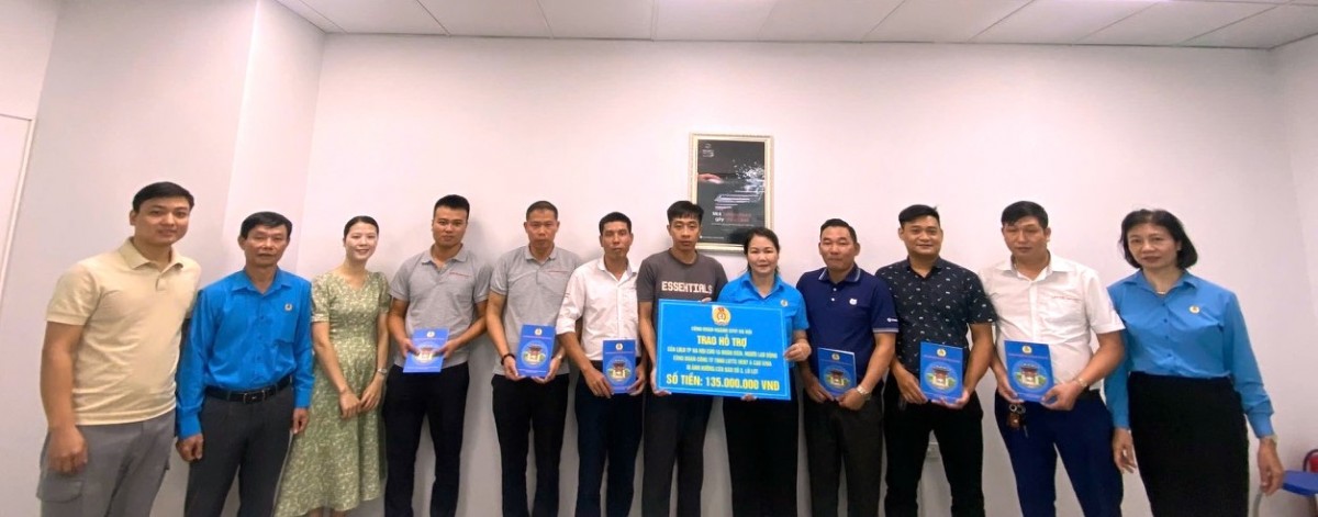 Công đoàn ngành Giao thông Vận tải thành phố Hà Nội kịp thời hỗ trợ đoàn viên bị ảnh hưởng bởi bão lũ