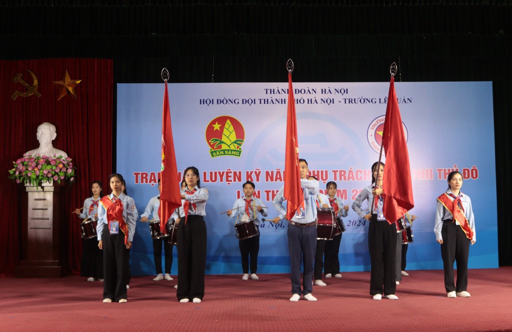 Trại huấn luyện kĩ năng phụ trách thiếu nhi Thủ đô 2024: Khơi dậy nhiệt huyết và nâng tầm kỹ năng
