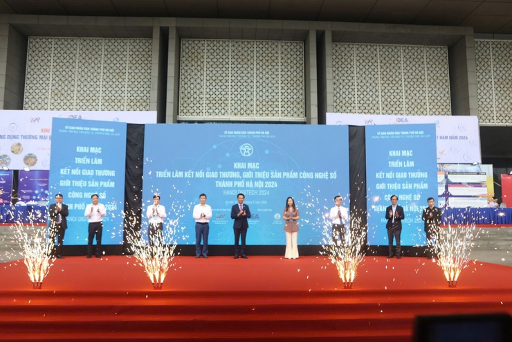 Triển lãm kết nối giao thương, giới thiệu sản phẩm công nghệ số thành phố Hà Nội năm 2024: Thúc đẩy công nghệ số, kết nối đầu tư và phát triển bền vững