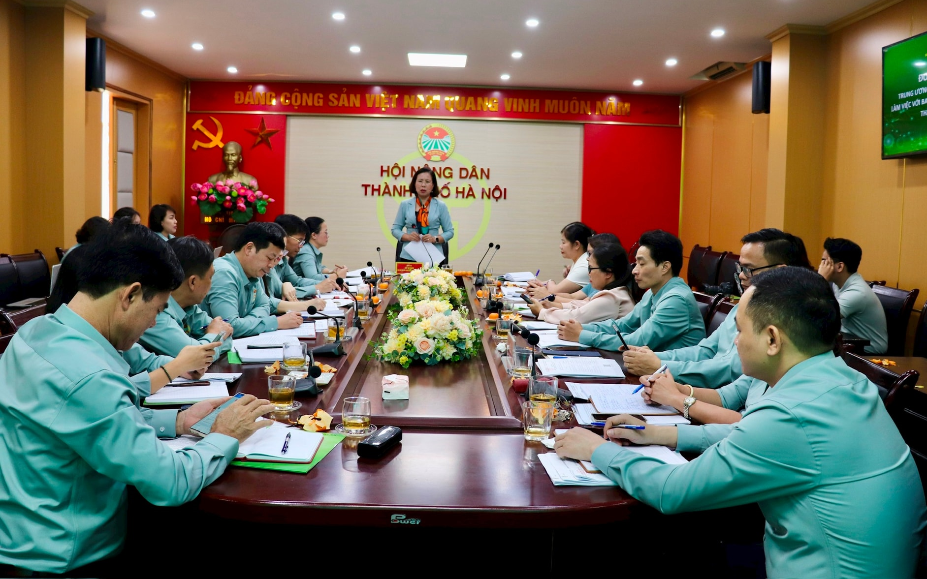 Hội Nông dân thành phố Hà Nội đẩy mạnh phong trào sản xuất, hướng đến nông nghiệp xanh và bền vững
